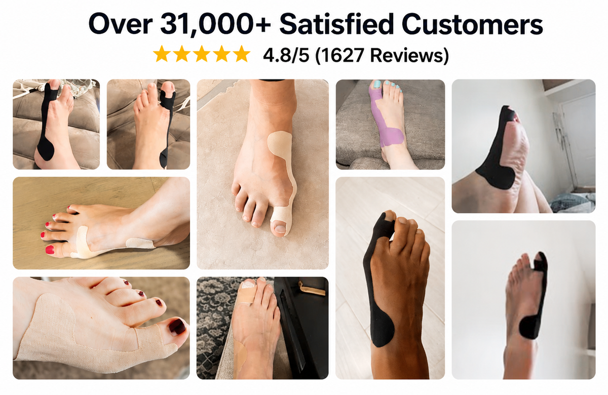 🏅Natravor® Relief Botanical Bunion Comfort Patcht👠💃（Physical Stretch Support + Botanical Comfort Formula)a