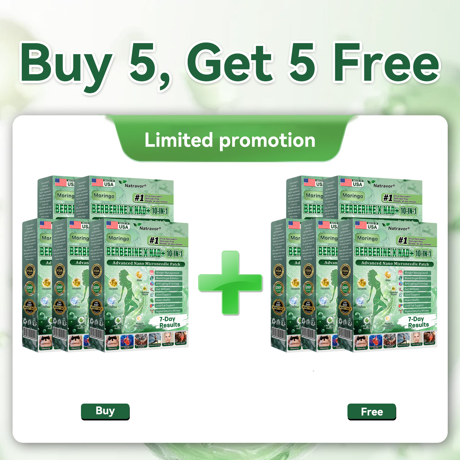 🎁Buy 5 Get 5 Free- Lose up to 90lbs