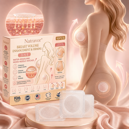 𝐍𝐚𝐭𝐫𝐚𝐯𝐨𝐫® Advanced Nano-Microneedle Breast Contouring & Care Patch 🍅