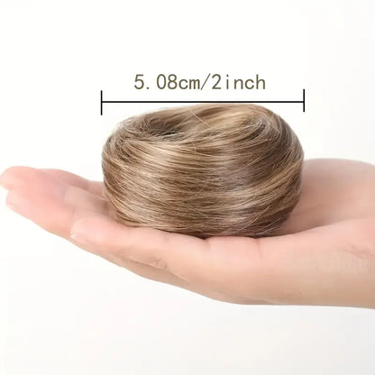 ✨Synthetic Messy Bun Hair Piece for Women, Curly Updo Scrunchie Extension👑 ✨