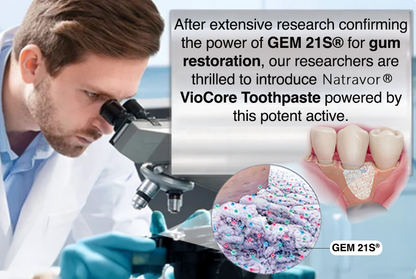 𝐍𝐚𝐭𝐫𝐚𝐯𝐨𝐫® VioCore Bee Venom Gingivitis & Periodontitis Treatment Toothpaste