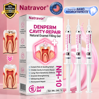 🔥Natravor® DenPerm Cavity-Repair Natural Enamel Filling Gel