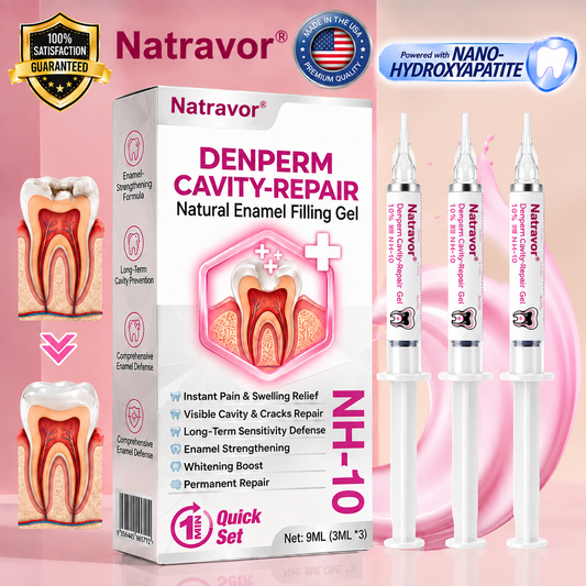 🔥Natravor® DenPerm Cavity-Repair Natural Enamel Filling Gel
