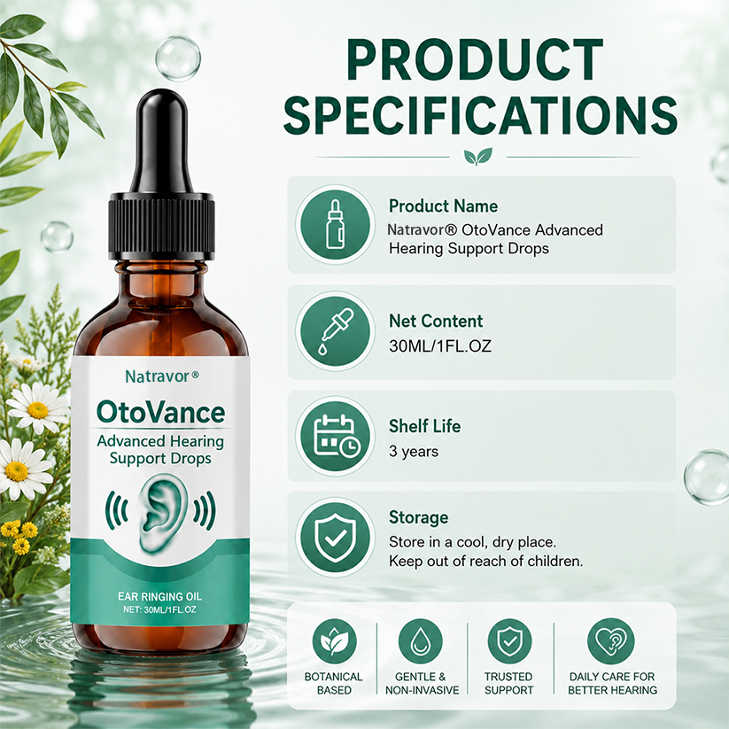 Natravor® OtoVance Advanced Hearing Support Drops👂✨