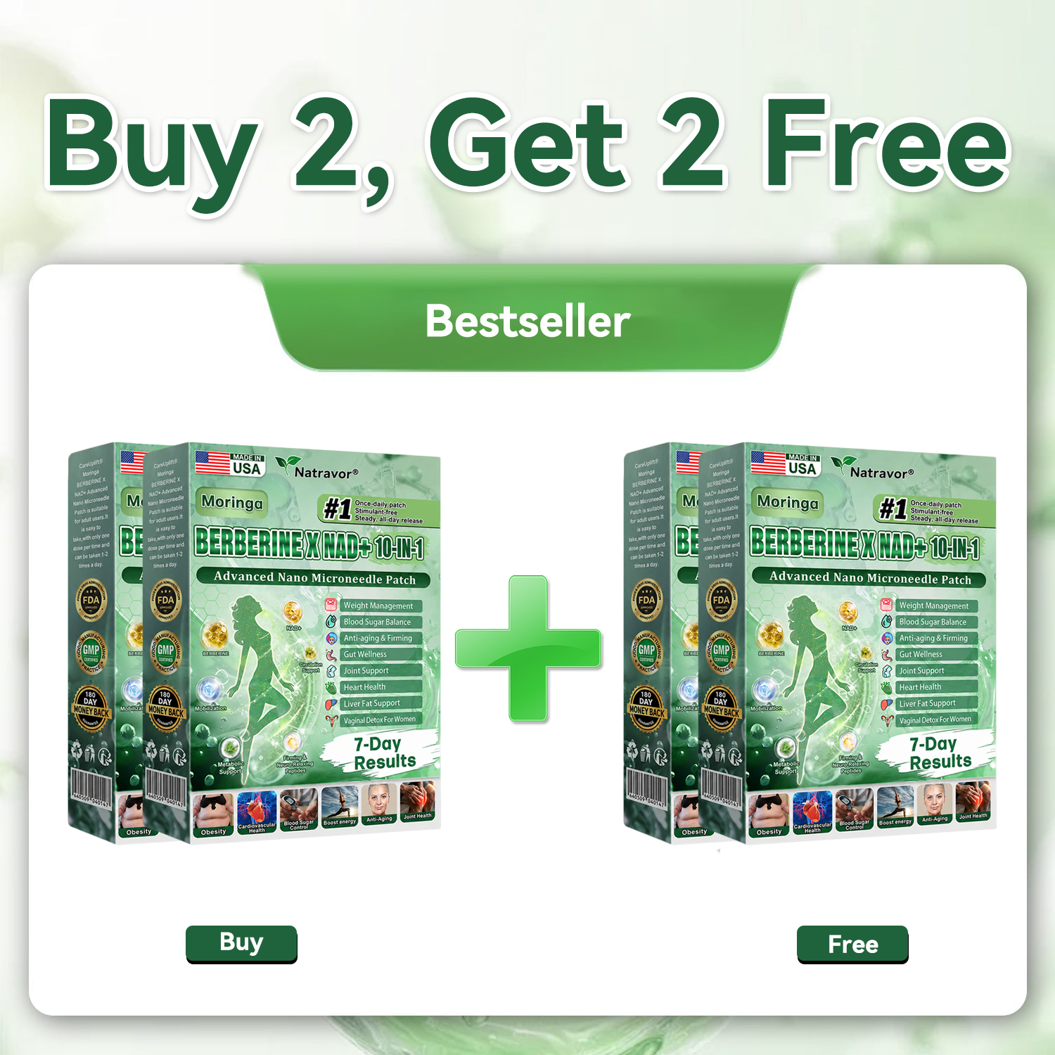💰Buy 2 Get 2 Free -Lose up to 40lbs