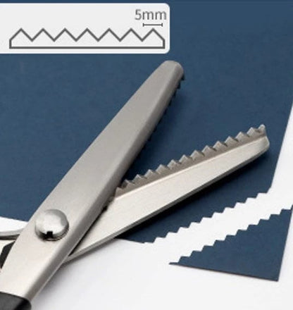 🏆Limited Time Sale 49% OFF 🧵✂️Stainless Steel Pinking Shears – 9.1" Zig Zag Fabric Scissors for Sewing, Quilting, Dressmaking & DIY Crafts