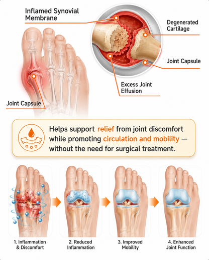 🏅Natravor® Relief Botanical Bunion Comfort Patcht👠💃（Physical Stretch Support + Botanical Comfort Formula)a