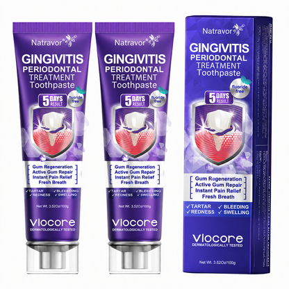 𝐍𝐚𝐭𝐫𝐚𝐯𝐨𝐫® VioCore Bee Venom Gingivitis & Periodontitis Treatment Toothpaste