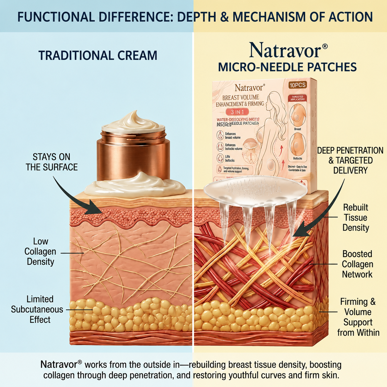 𝐍𝐚𝐭𝐫𝐚𝐯𝐨𝐫® Advanced Nano-Microneedle Breast Contouring & Care Patch 🍅