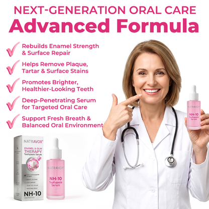 Natravor® Thismile NH-10 Toothpaste Serum for Enamel & Gum Care – Advanced Therapy